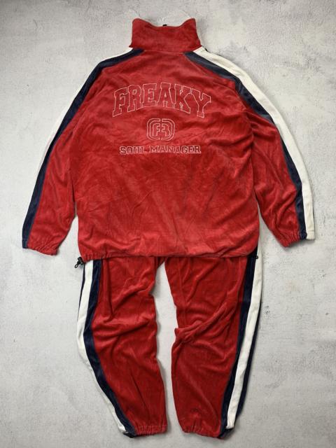 Other Designers PAIR! Vintage Freaky Massive Soul Manager Jacket + Pants