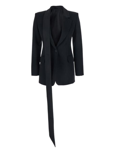 THE ATTICO Wool gabardine jacket