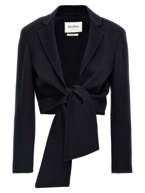 Max Mara Corone Blazer And Suits Blue