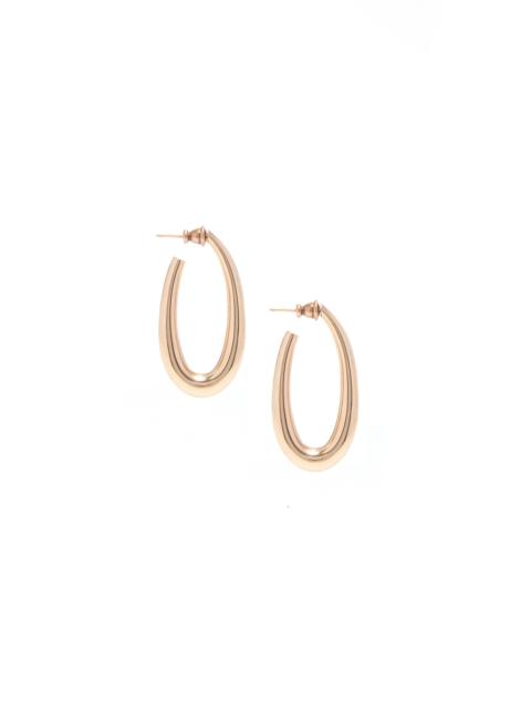GABRIELA HEARST Large Drop Earrings in Yellow Gold 18K