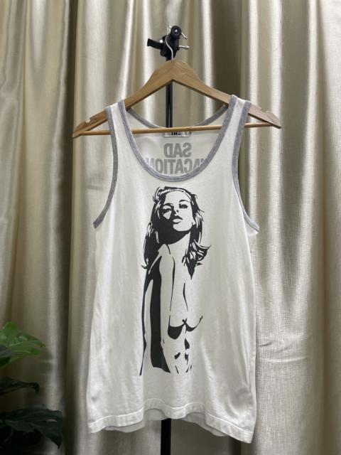 Hysteric Glamour HYSTERIC GLAMOUR “SAD VACATION” TANK TOP