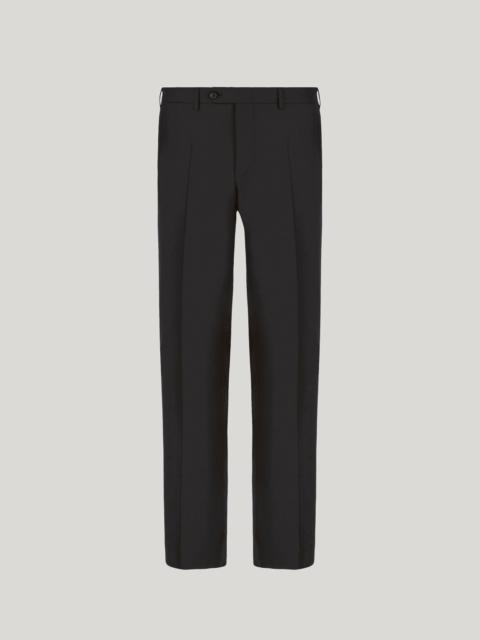 Canali PANTS IN BLACK WOOL