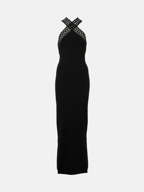 Alaïa Vienne halterneck gown