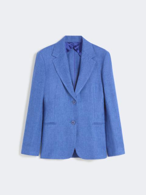 Max Mara Linen twill blazer - NAVY