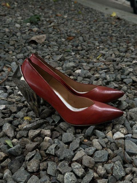 Maison Margiela Maison Martin Margiela F/W10 Metallic Horn Heel Pumps