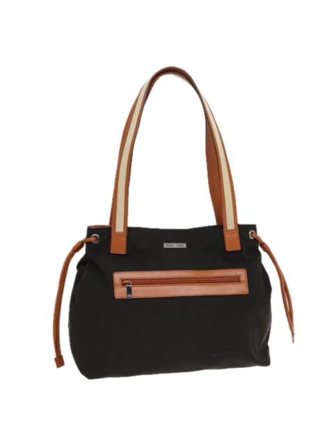 GUCCI GUCCI Tote Bag Canvas Khaki Silver