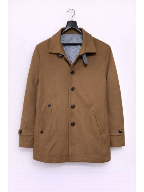 Other Designers JUN MEN - Junmen Brown Wool Blend Field Coat Classic Tailored Jacket