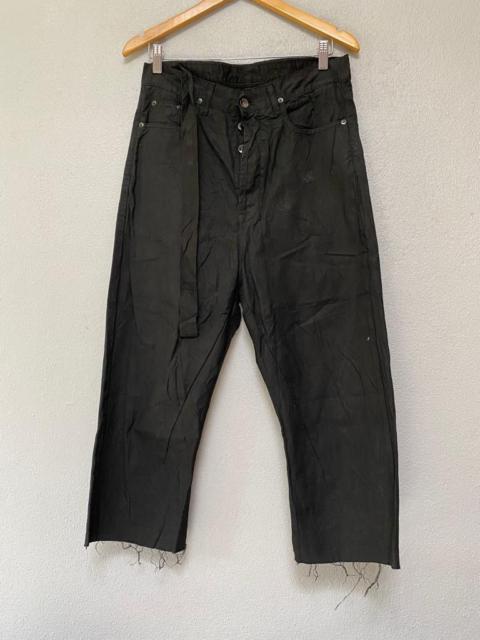 Rick Owens coated crop pants