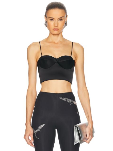 David Koma Balconette Bra Top