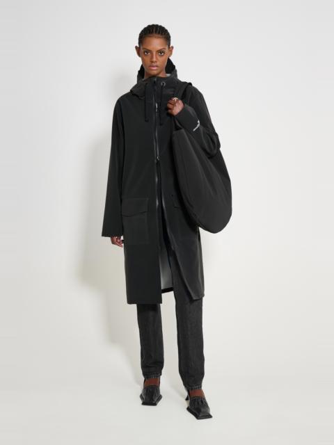 Stutterheim Stockholm Long Patch Matte Black Women Black