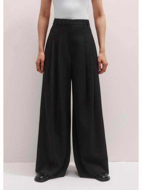 ME+EM Wide-Leg Pleat Pant