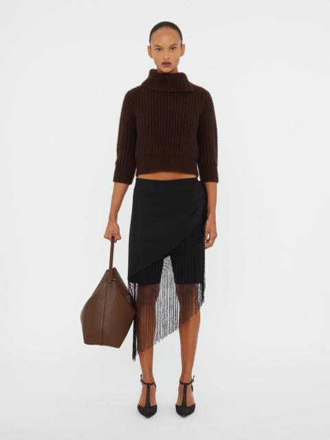 CHRISTOPHER ESBER Unravel Macrame Wrap Short