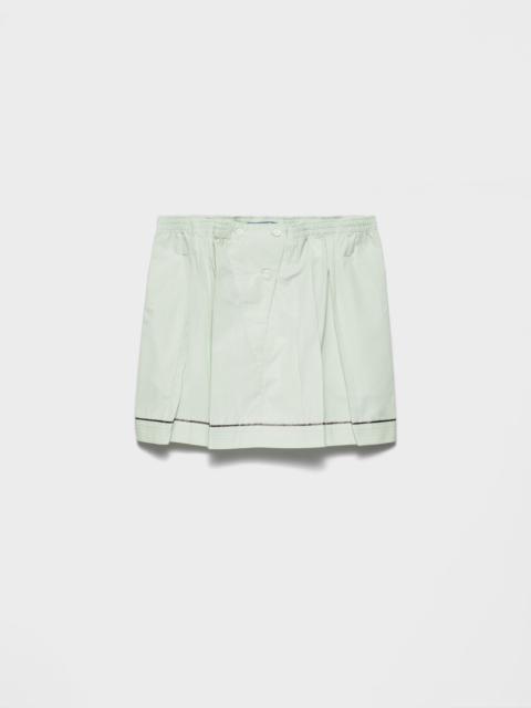 Prada Cotton miniskirt