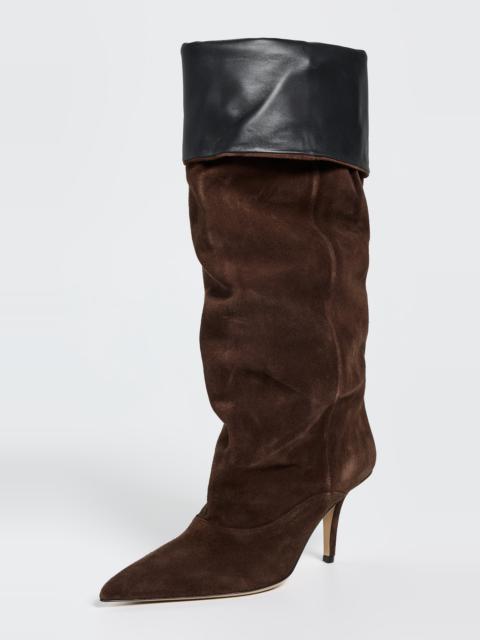 PARIS TEXAS Ines Reverse Midcalf Boot 75mm