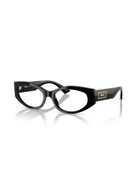 VERSACE Versace Demo Cat Eye Ladies Eyeglasses VE3369F GB1 53