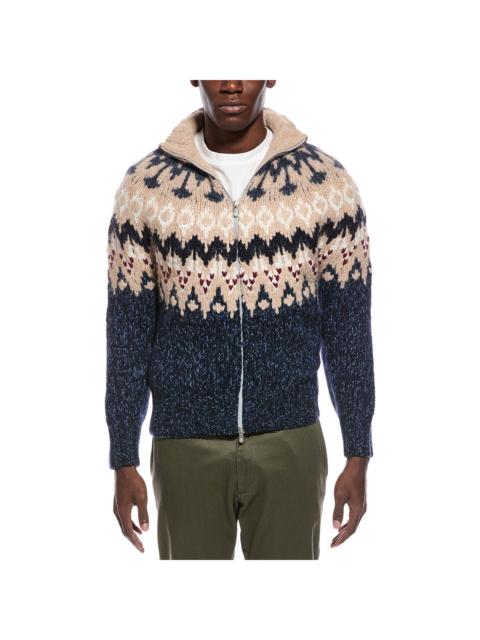 Brunello Cucinelli Brunello Cucinelli Cashmere Mock Neck Cardigan