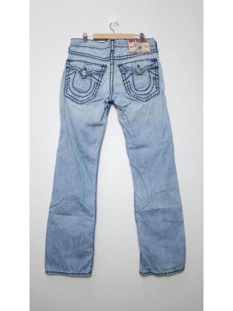 Other Designers Vintage True Religion Ricky Super Distressed Denim