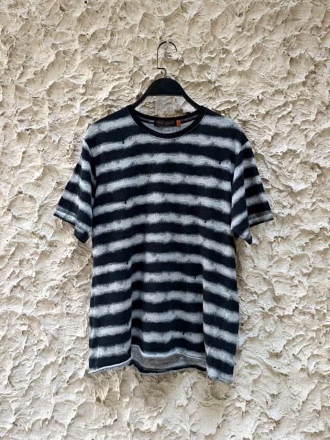 UNDERCOVER Undercover Inkjet Stripe Short-Sleeve 05 AW Takahiro Minagawa