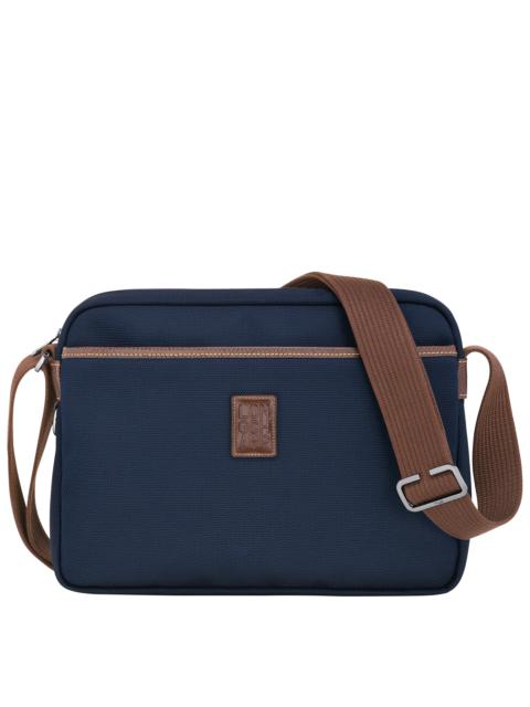 Longchamp Boxford M Camera bag Blue - Canvas