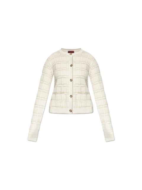 GUCCI GUCCI White Cardigan New & Authentic (Women's size:4;)
