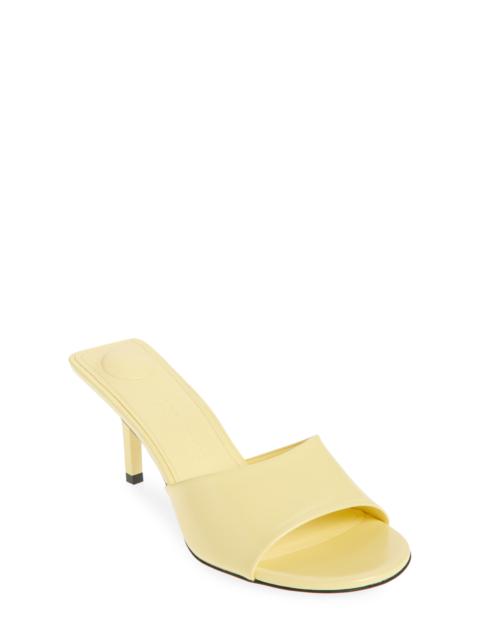 JACQUEMUS Jacquemus Les Mules Cubisto Sandal in Light Yellow 210 at Nordstrom