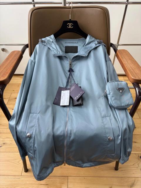 Prada Prada Sky Blue Nylon Jacket
