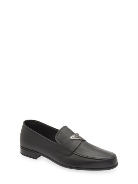 Prada Saffiano Leather Loafer