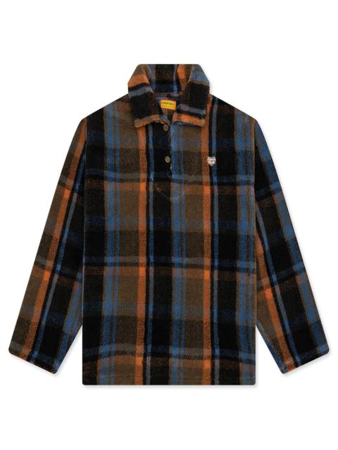 Human Made FLEECE PULLOVER - BROWN