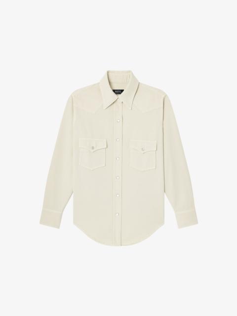 A.P.C. WESTERN SHIRT