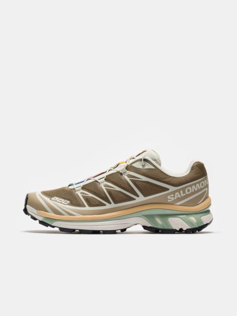SALOMON XT-6 Sneaker in Coyote Brown/Safari/Sahara Sun