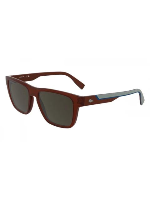 LACOSTE Lacoste Brown Square Men's Sunglasses L6058S 615 54
