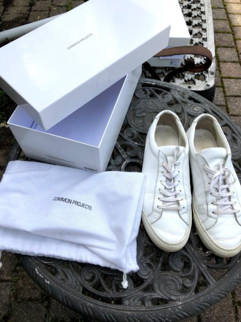 Common Projects Achilles White Low Top Sneakers