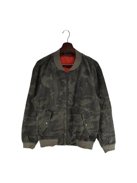 Zara Man Military Bomber Jacket