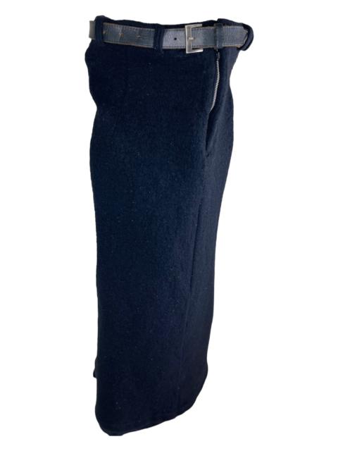 Yohji Yamamoto Yohji Yamamoto Y’s Skirt Wool, with Y’s belt, Unisex