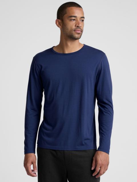 BEYOND YOGA Merino Wool Men's Long Sleeve Crew