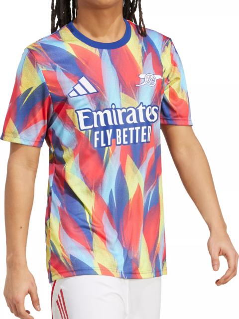 adidas adidas Adult Arsenal 2025-26 Blue Home Prematch Jersey
