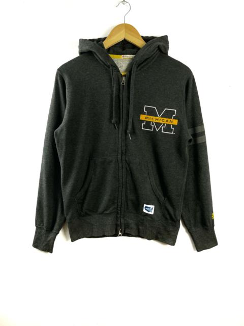 Other Designers Uniqlo - Michigan Spellout Hoodie Grey Medium