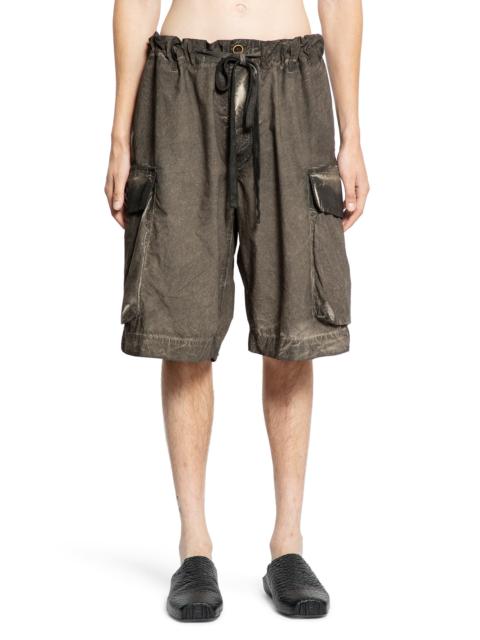 UMA WANG Overdyed Cargo Shorts