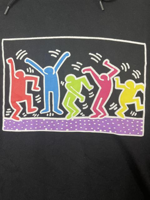 Other Designers Designer - Rare Keith Haring X Wego Hoodie Vintage / Evangelion