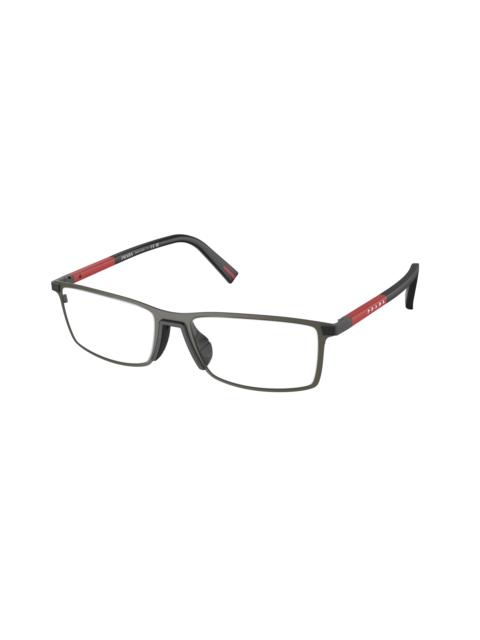 Prada Prada Linea Rossa Demo Rectangular Men's Eyeglasses PS 53QV 06P1O1 53