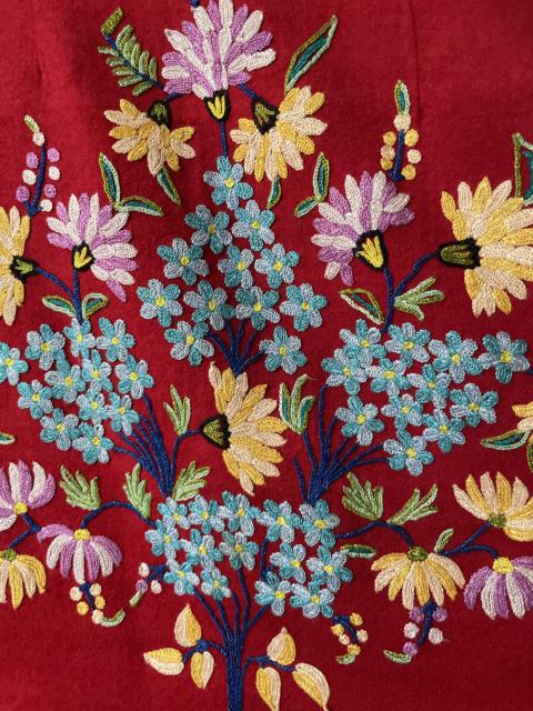 Vintage 1930s Crewel Embroidered Jacket