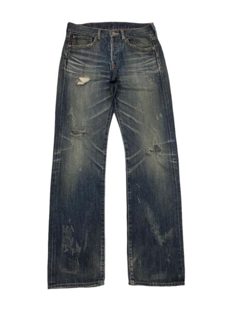 Other Designers If Six Was Nine - SOUL OF FREEDOM DISTRESSED DENIM JEANS RARE