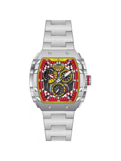 Other Designers Invicta Invicta Racing Yellow and Red and Black Dial Men's Watch 49221