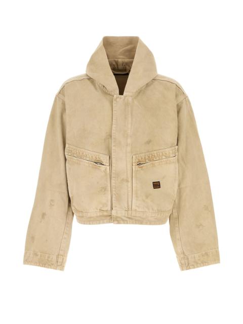 BALENCIAGA Beige denim jacket