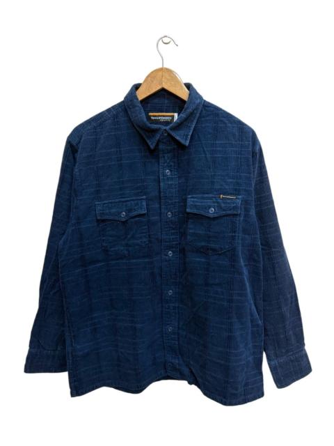 Other Designers Japanese Brand - TOWN & COUNTRY ENJOY SURFIN LIFE CUDROY BUTTON UP SHIRT