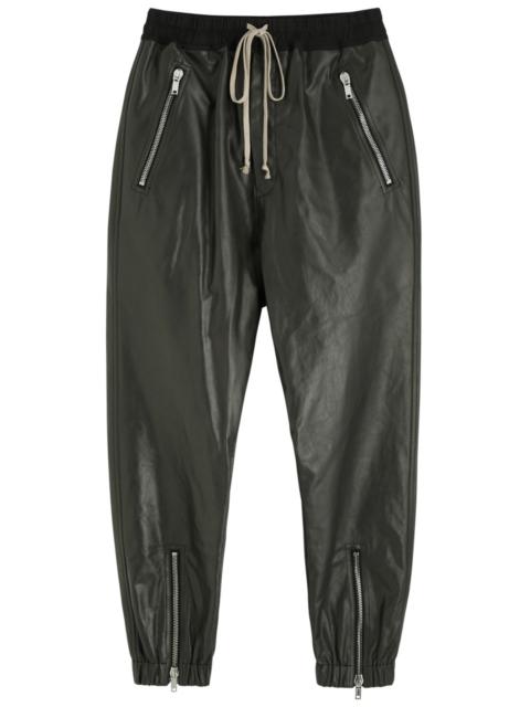 Rick Owens Leather Track Trousers