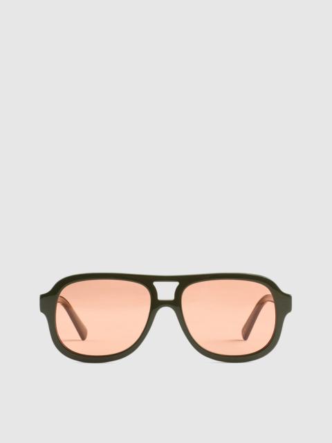Madewell Logaan Aviator Sunglasses