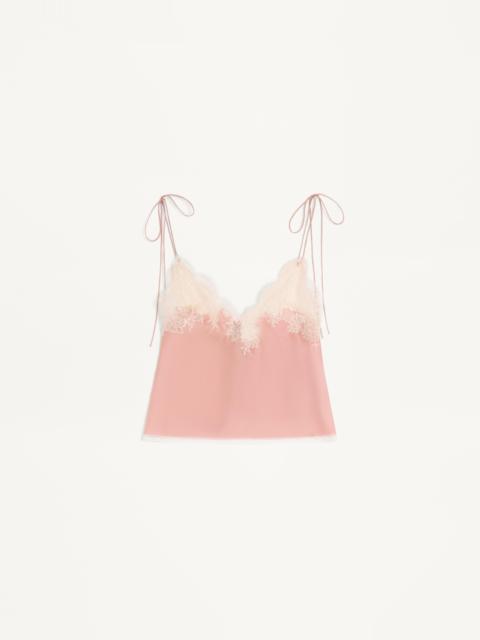 Valentino CREPE DE CHINE TOP