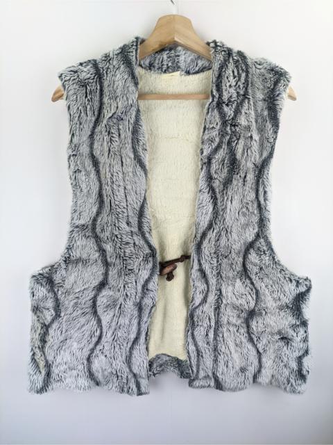 Other Designers Vintage - Steals🔥Fraux Fur Vest Unbrand