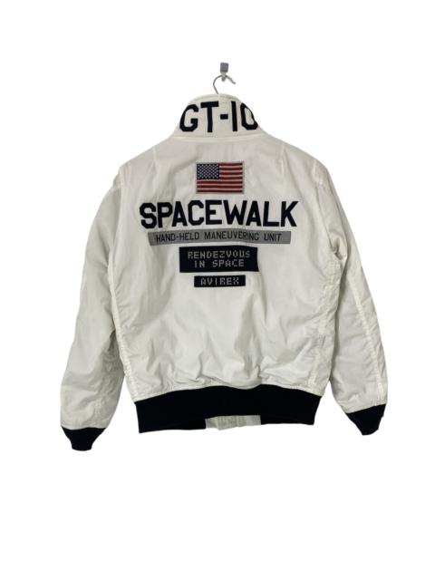 Other Designers Avirex - Avirex Spacewalk GeminiProgram Bomber Jacket Michael Collins